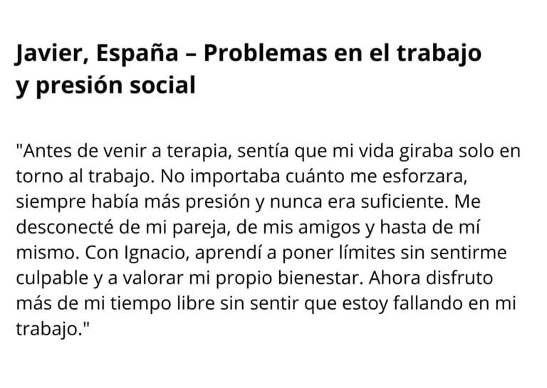 Testimonio 1